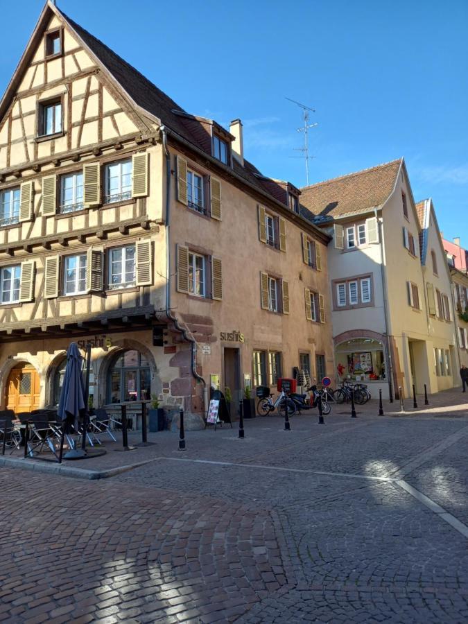 Colmar: Studio Dans Le Centre Historique Eksteriør billede